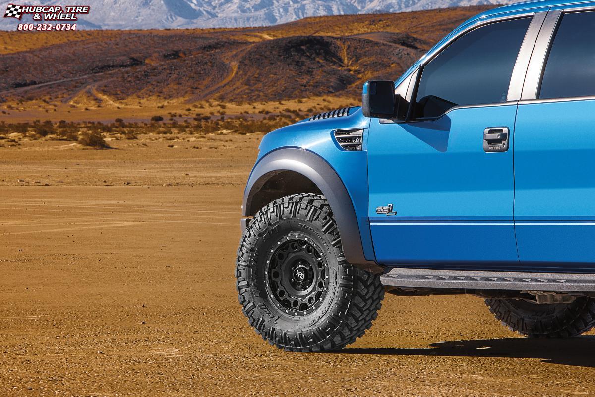 vehicle gallery/ford f 150 raptor xd series xd129 x  Satin Black wheels and rims